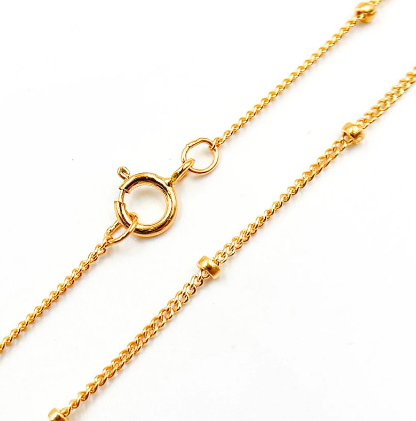 gold filled necklace