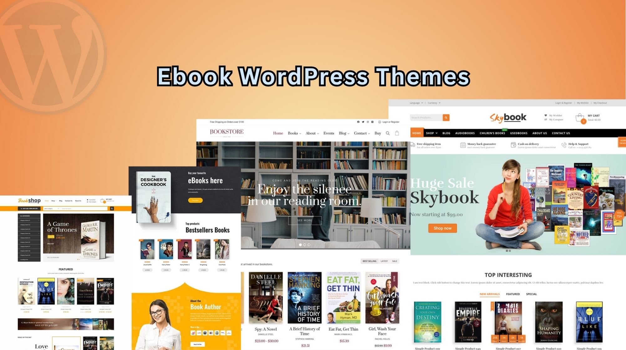 Why Choose Ebook WordPress Themes for Your Online Store?